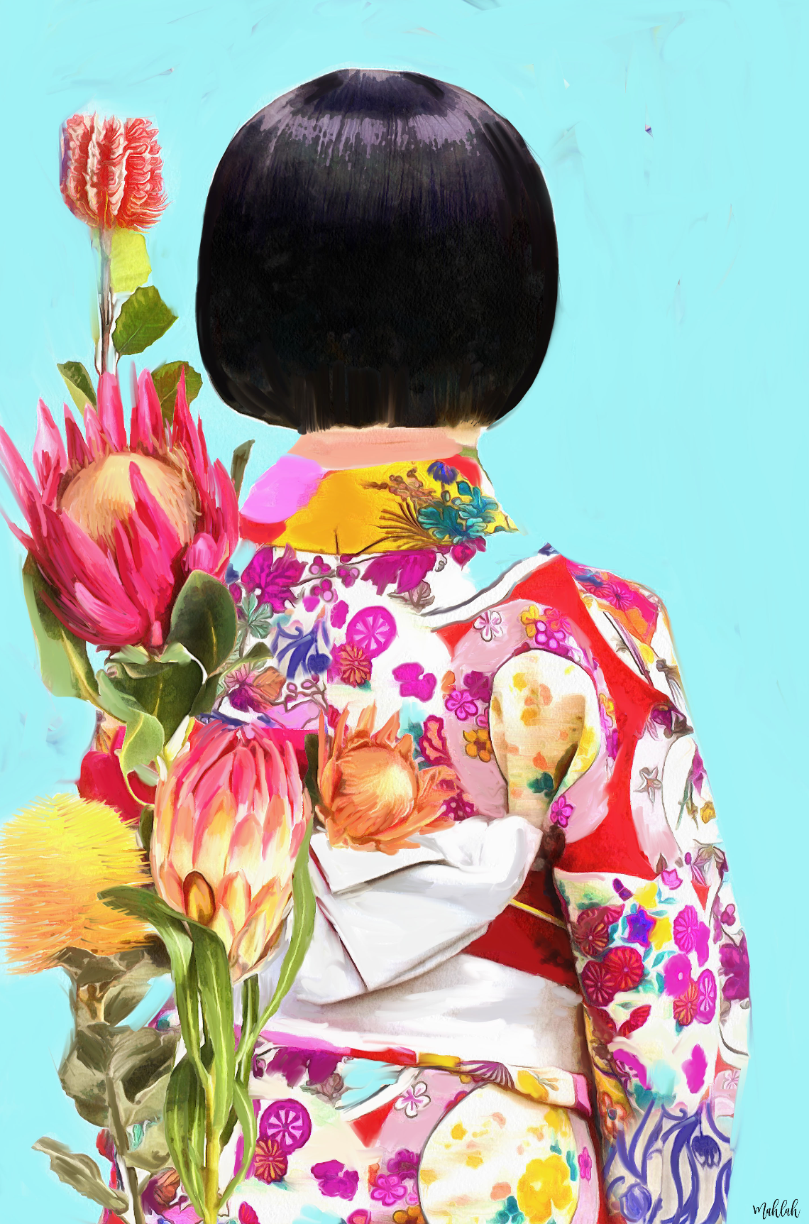 Geisha Print