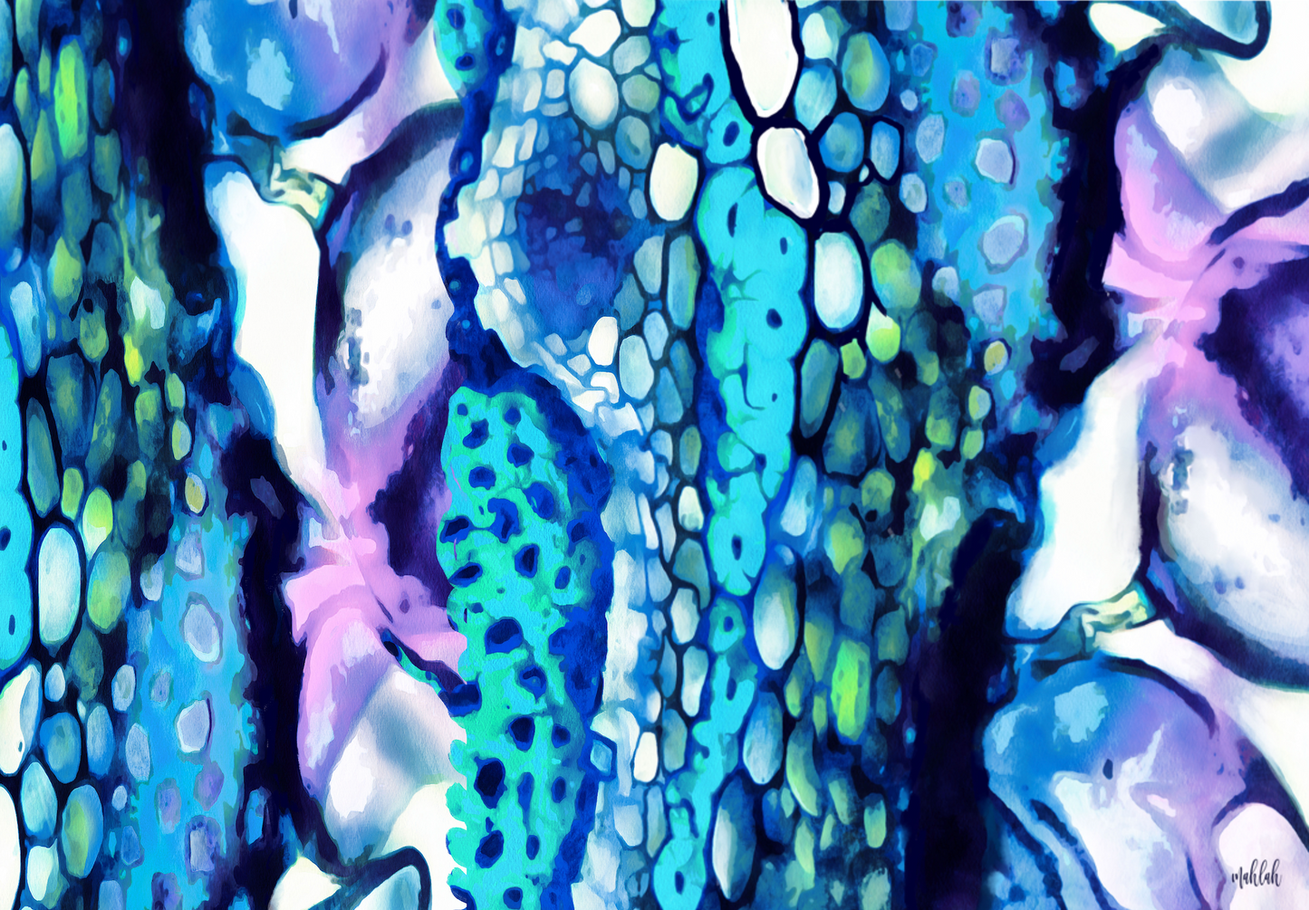 Cell life Canvas Print