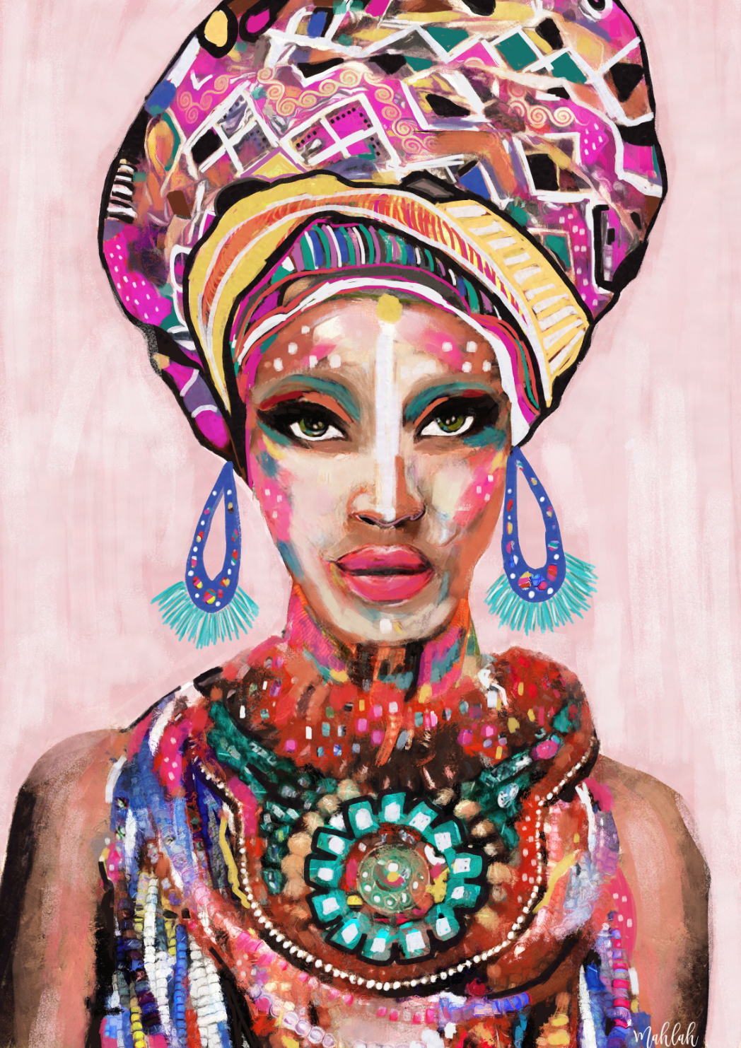 Emaye Canvas Print