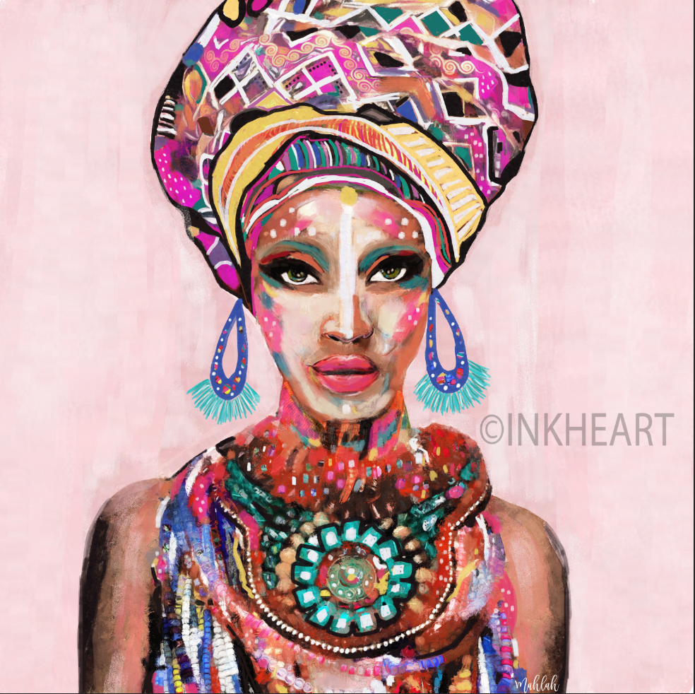 Emaye (Square) Canvas Print