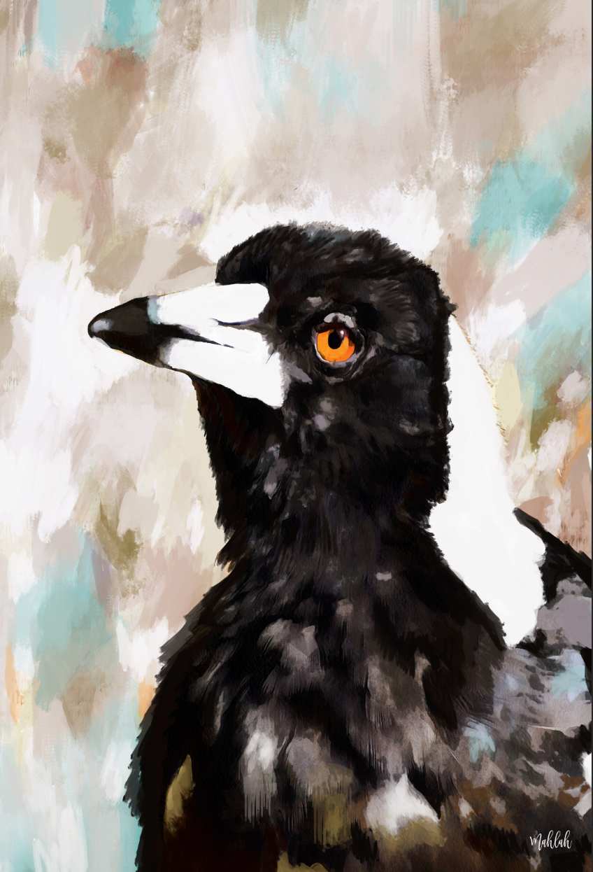 Magpie Print