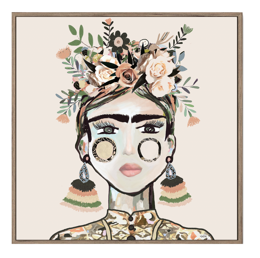 Earth to Frida Canvas Print