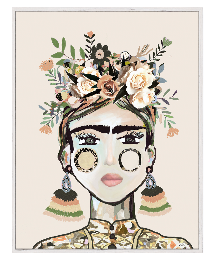 Earth to Frida Canvas Print