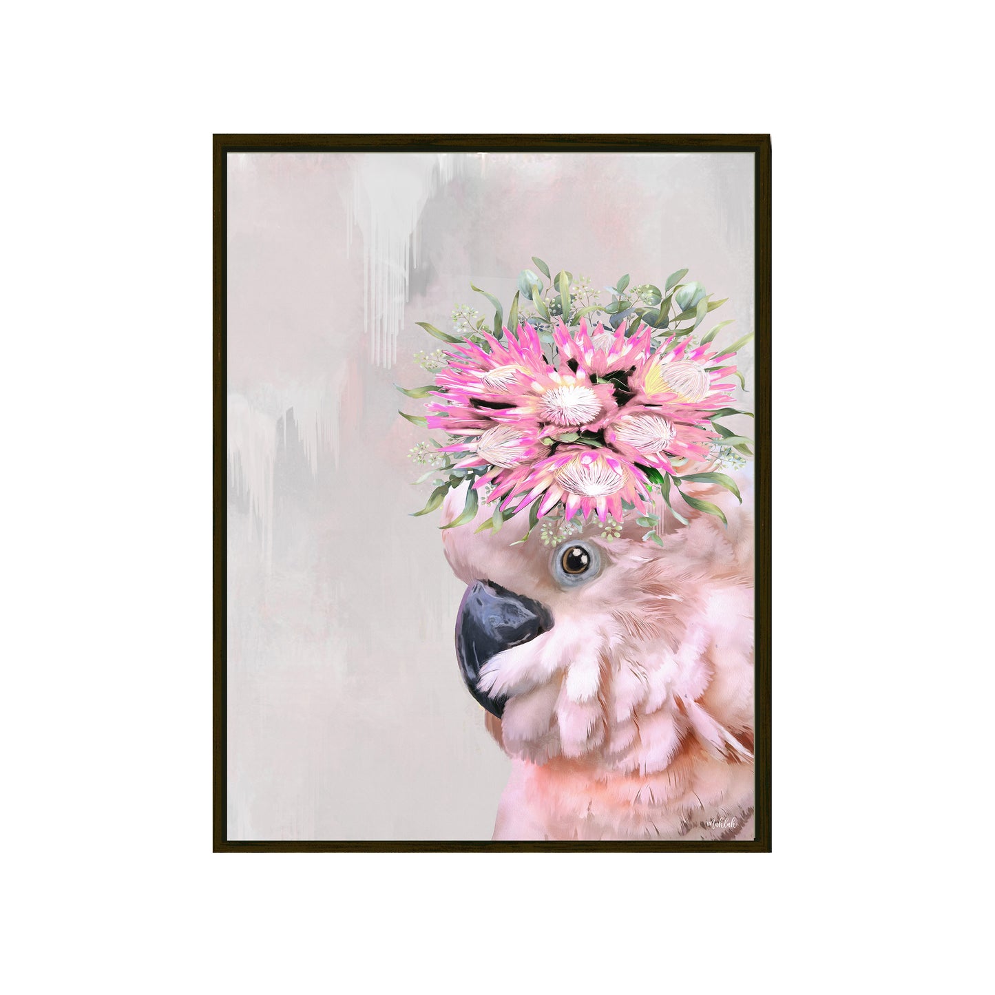 Pink Cockatoo Canvas Print