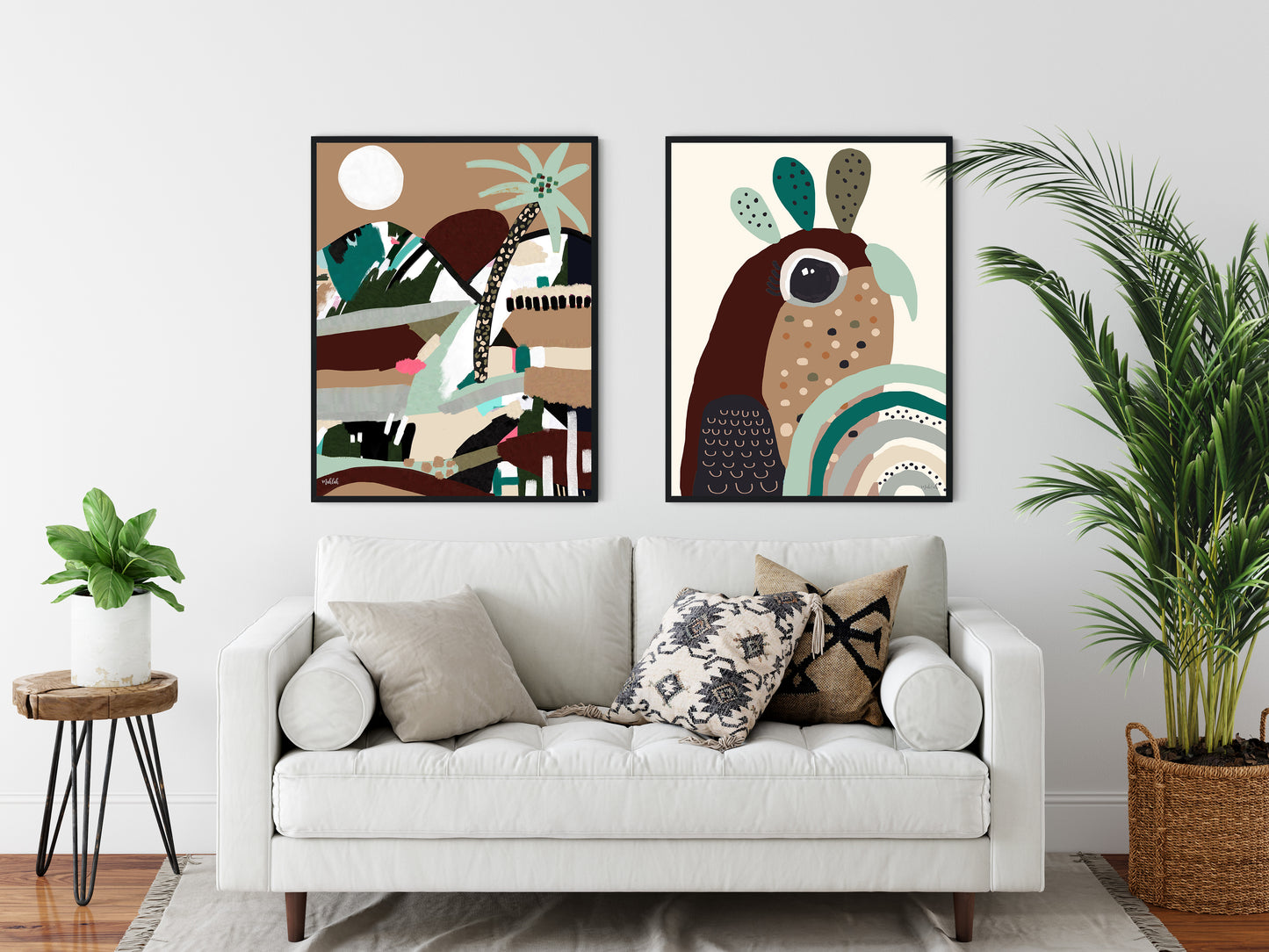 Blaze birdy Canvas print
