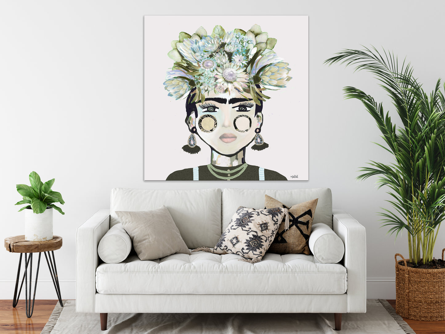 Aventurine Frida Canvas Print