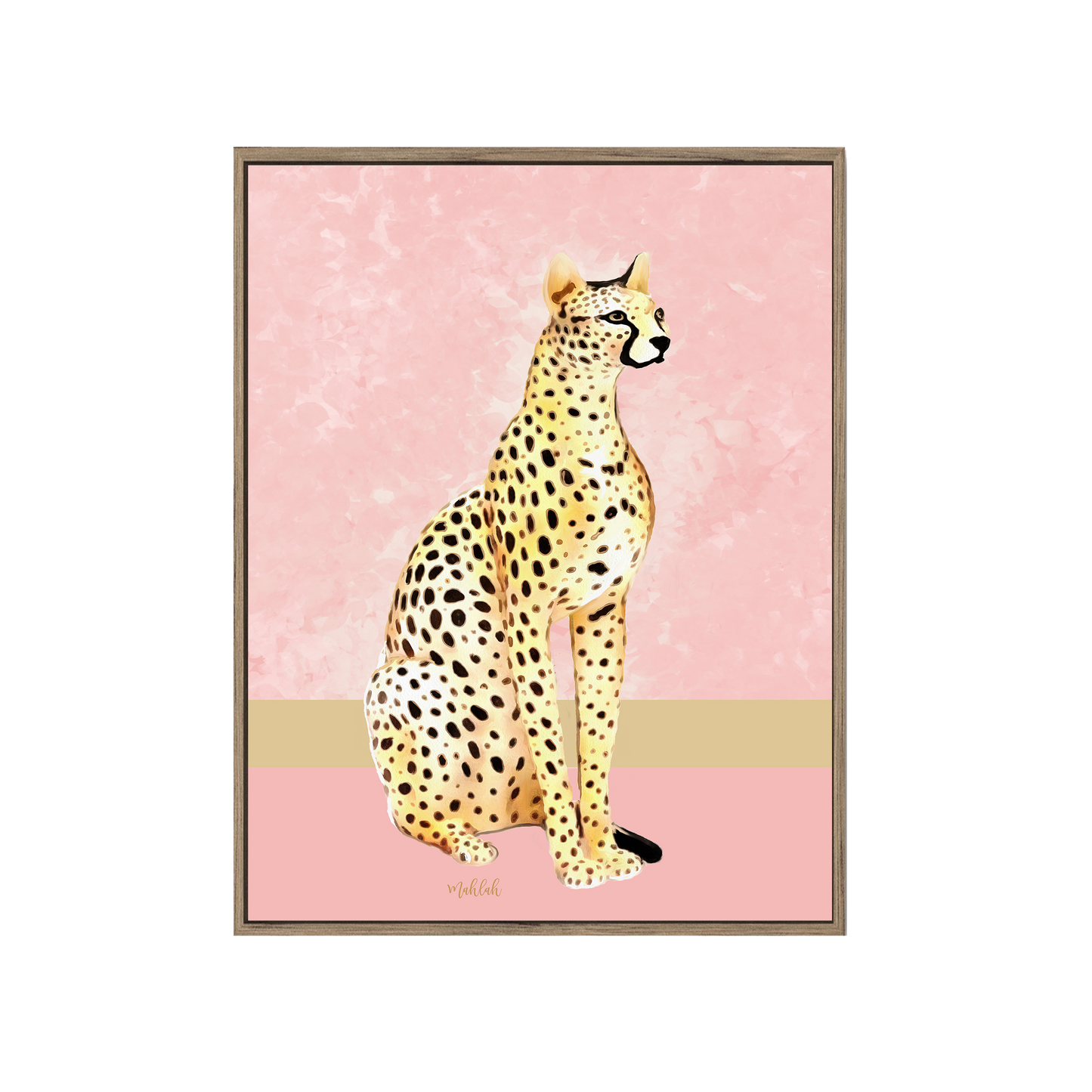 Wild cat Canvas Print