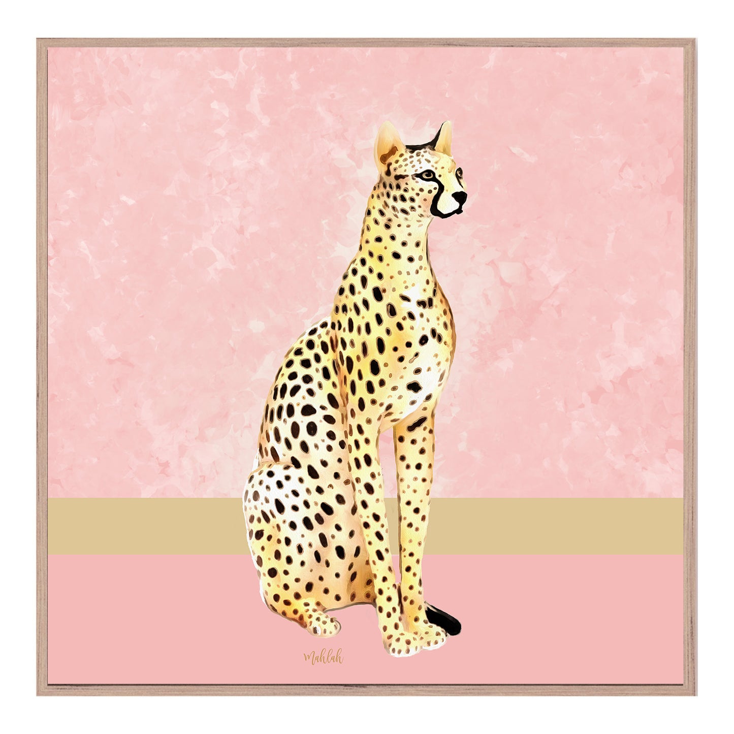 Wild cat Canvas Print