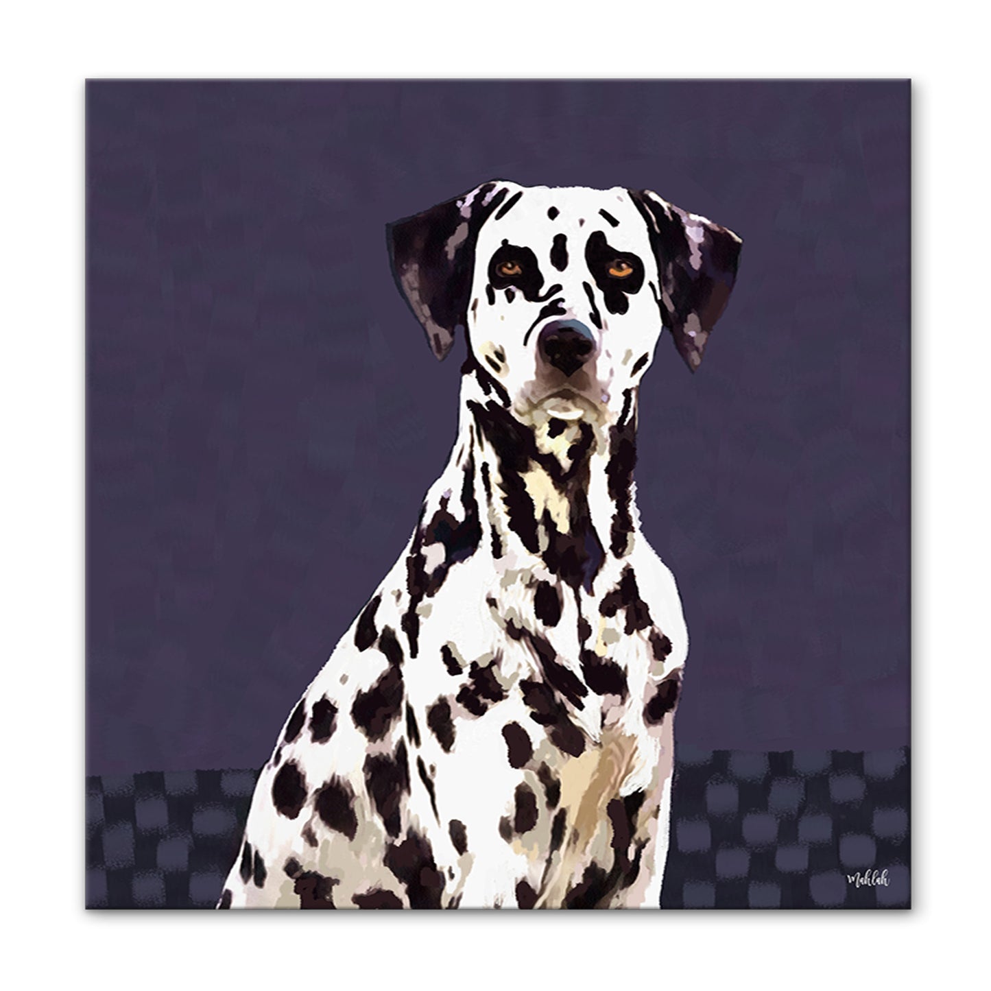 Dalmatian canvas print