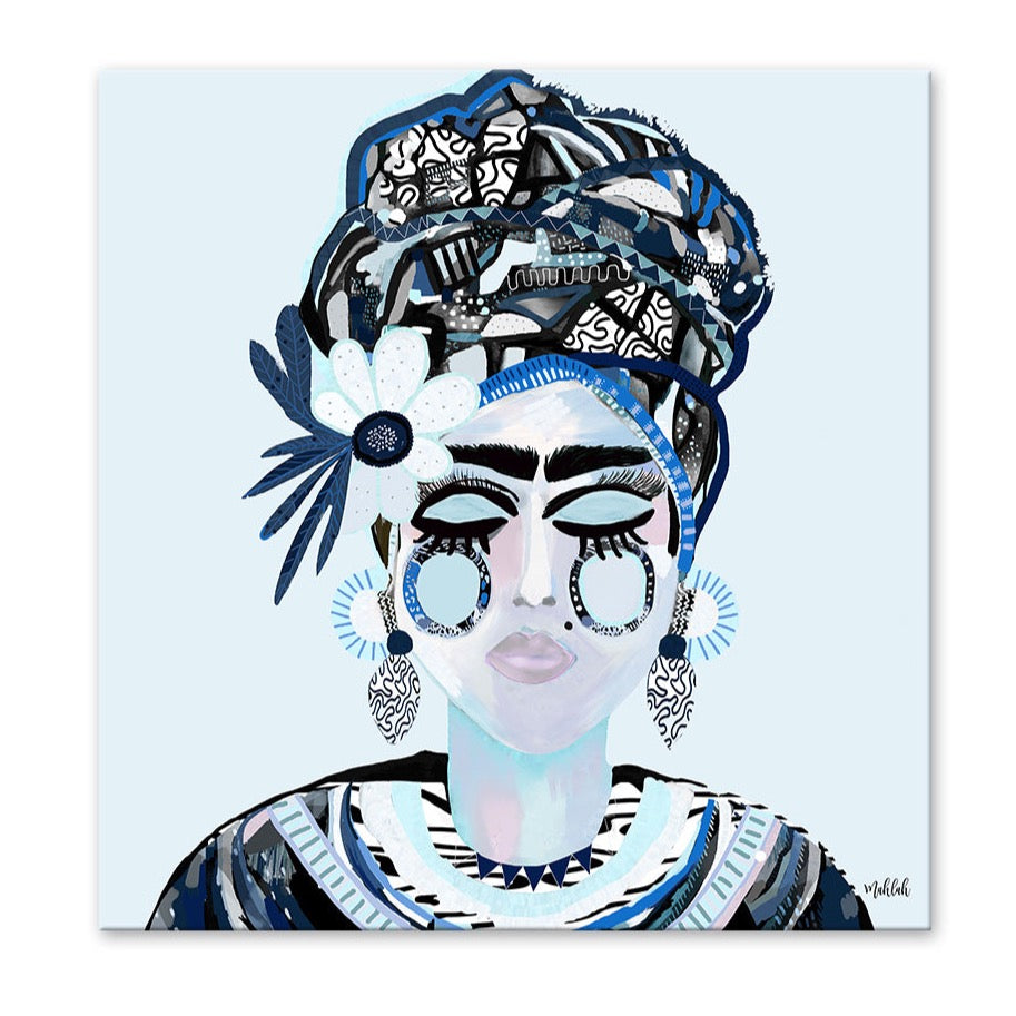 Jamalia blue Print