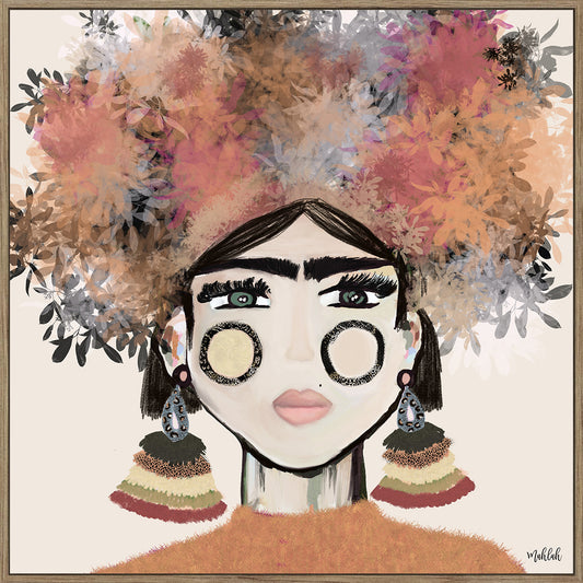 Autumn Frida Canvas Print