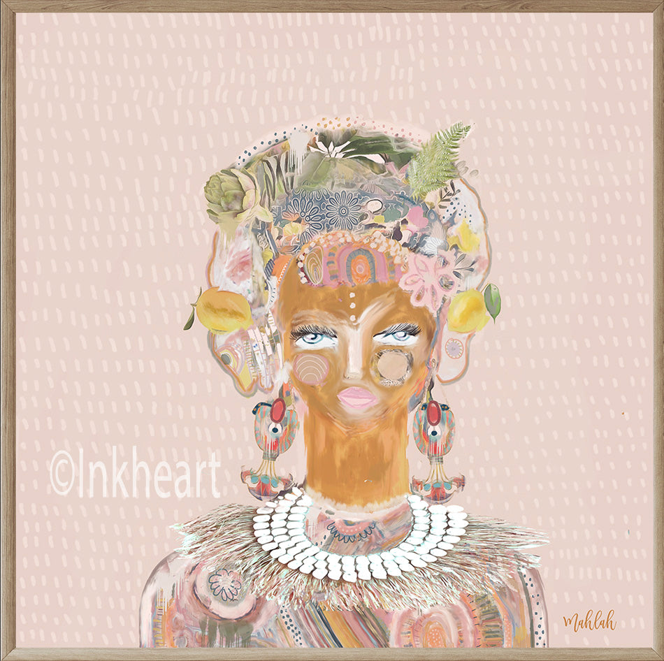 Hera (Square) Canvas Print
