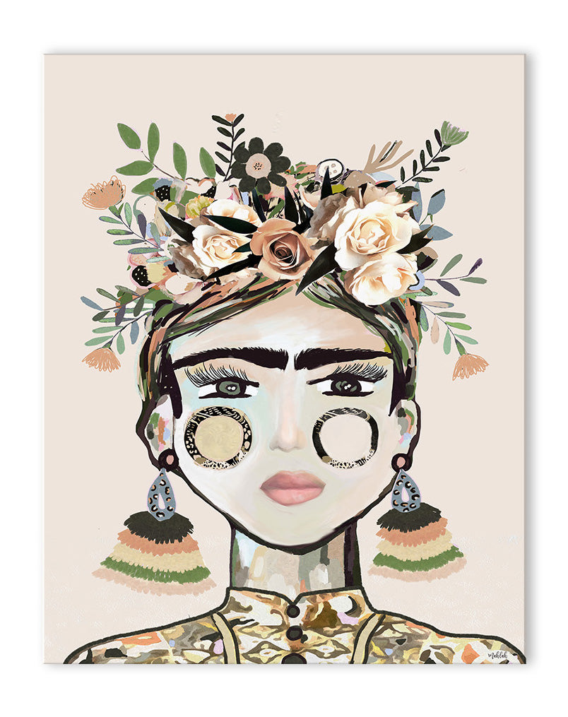 Earth to Frida Canvas Print ( No Frame)