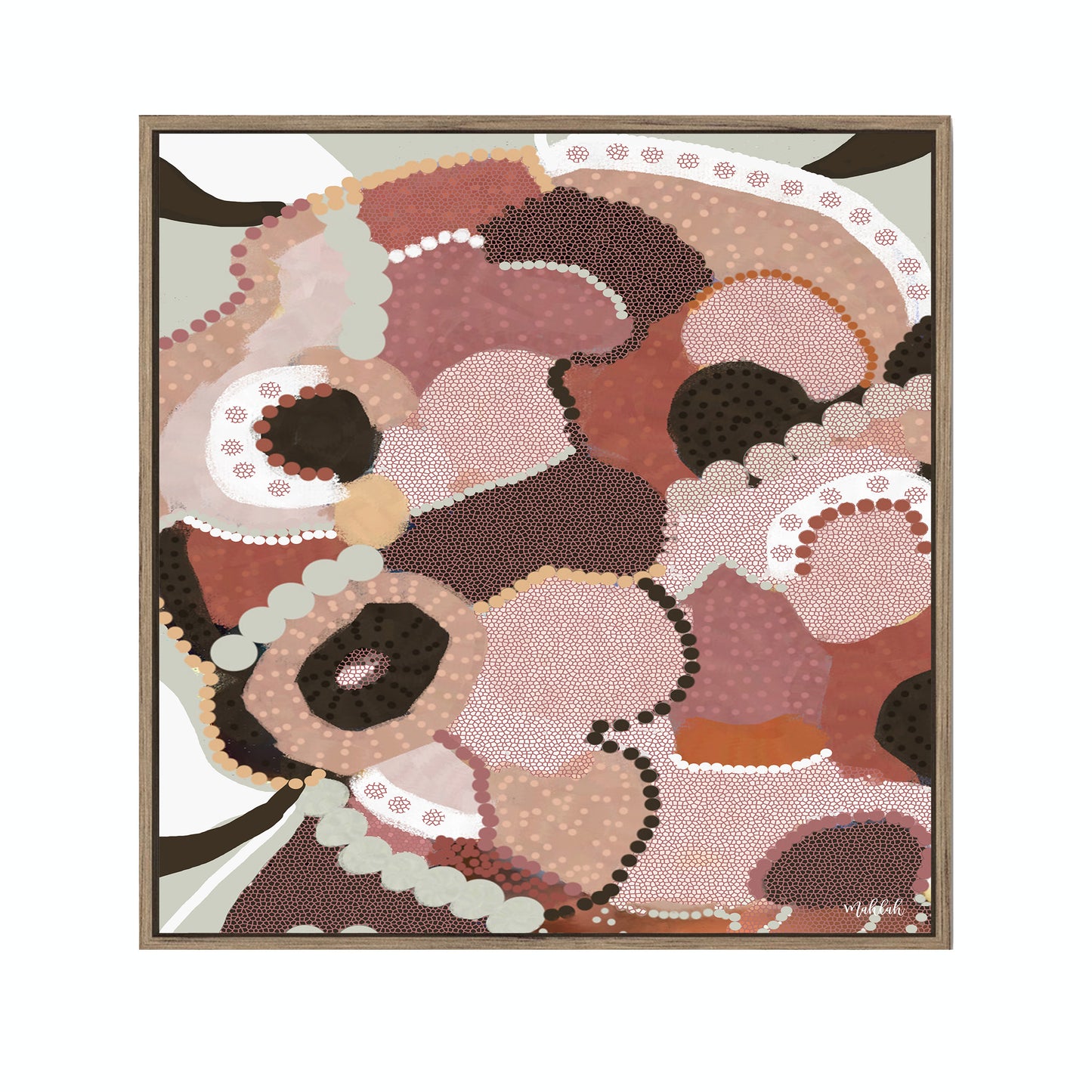 Julia Abstract Canvas Print