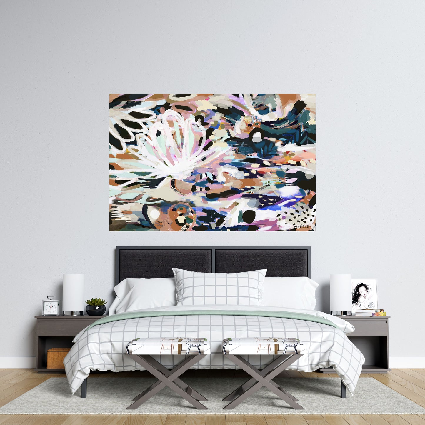 Abstract Circa Print