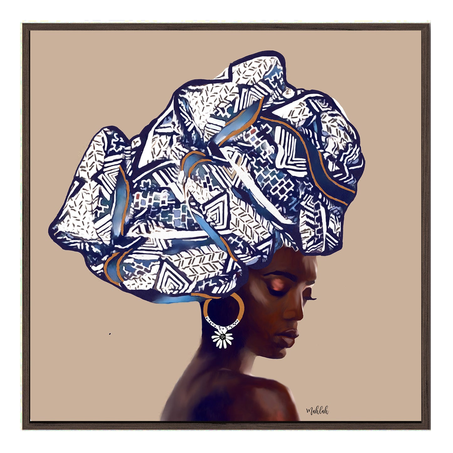 Jasira Canvas print