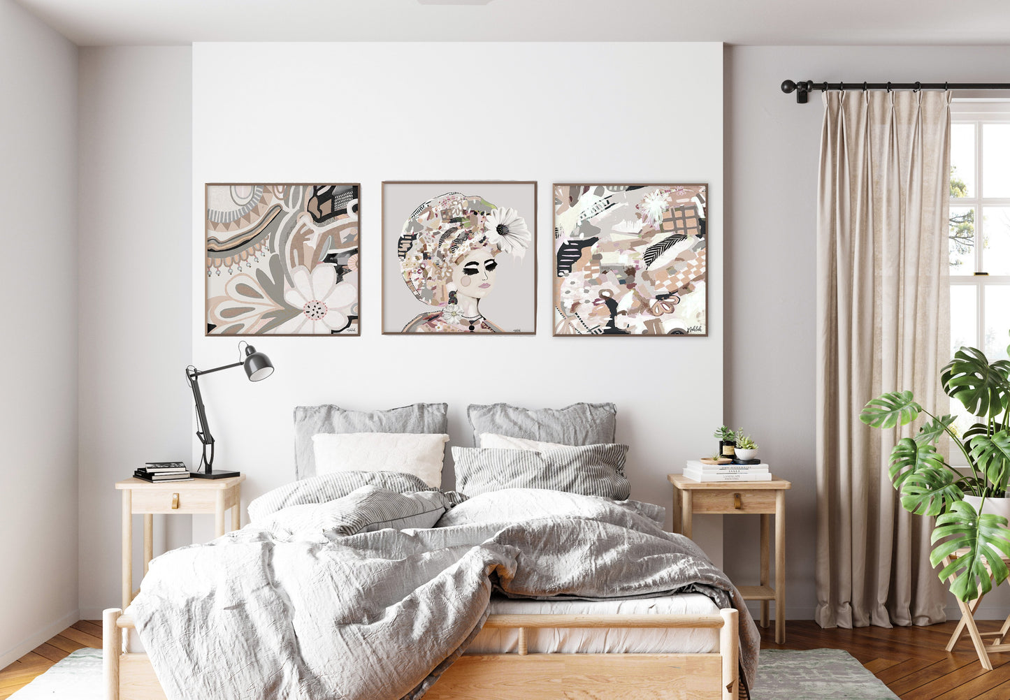 Polly Earth Flower Canvas Print