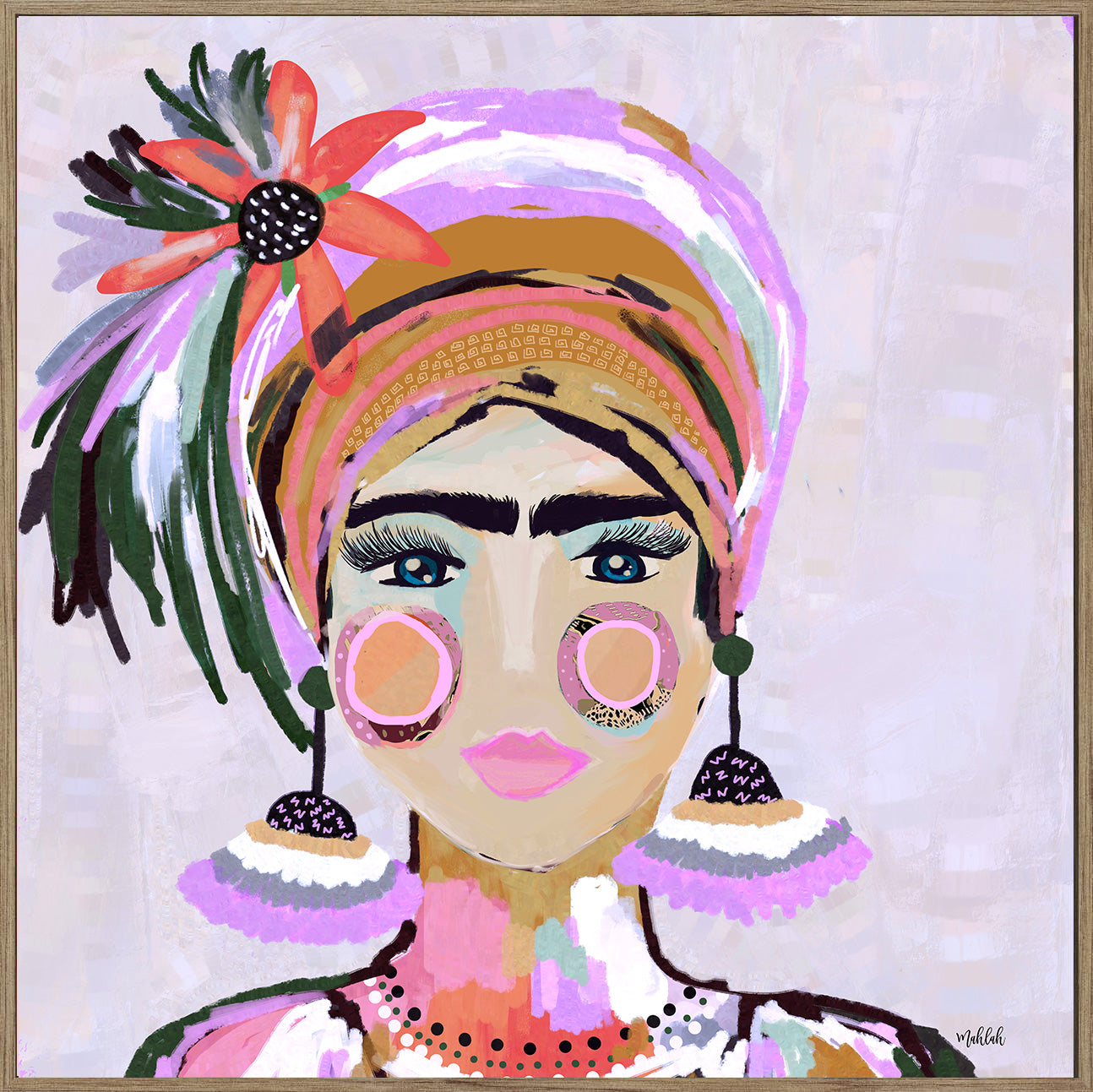 Frida Nina Canvas Print