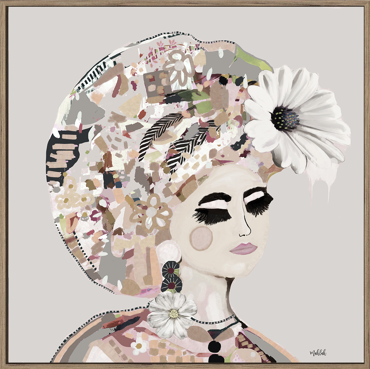 Polly May Earth Canvas Print