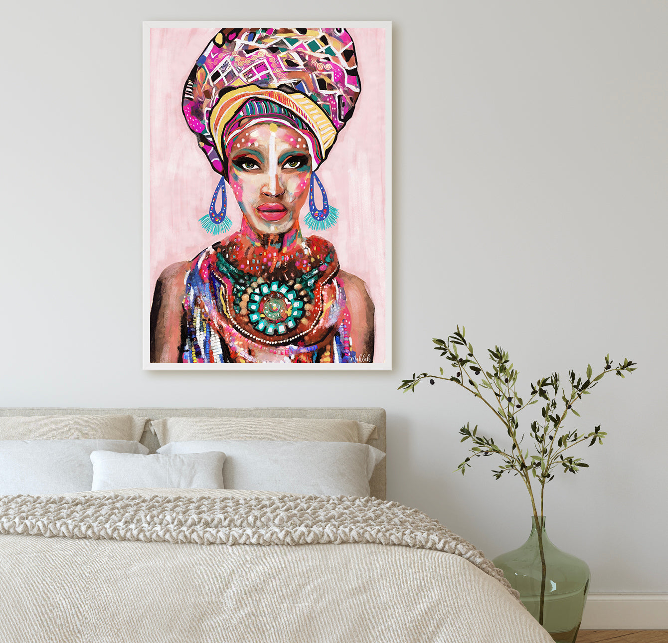 Emaye Canvas Print