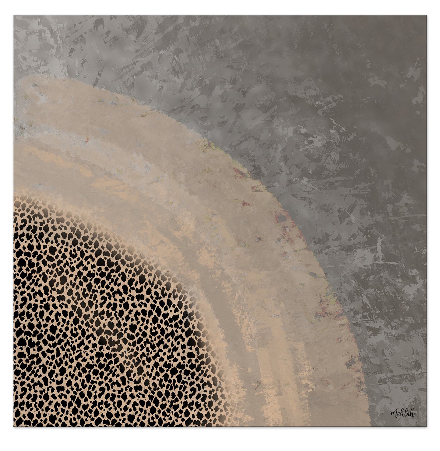 Stone Canvas print