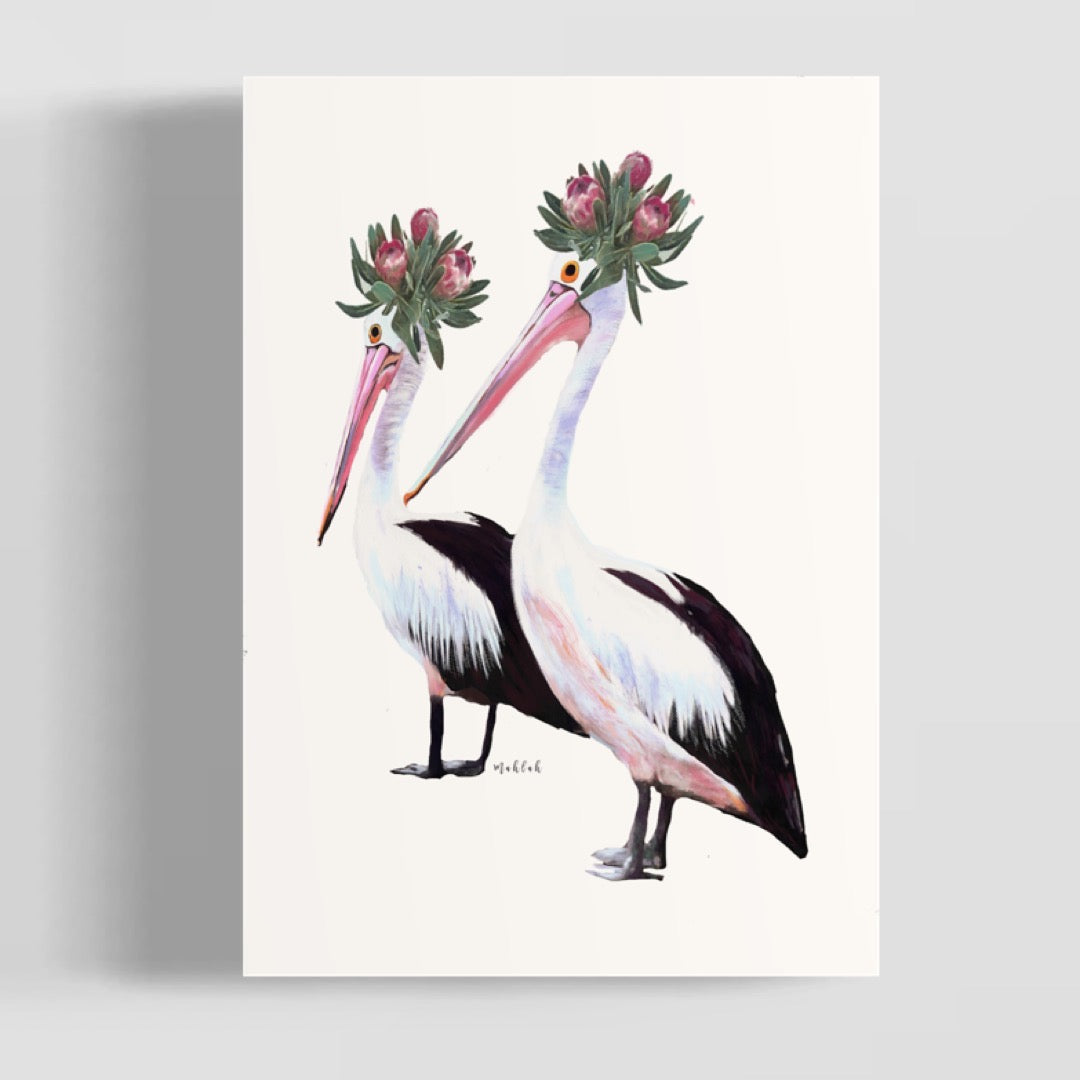 A4 Print at home (Pelicans)