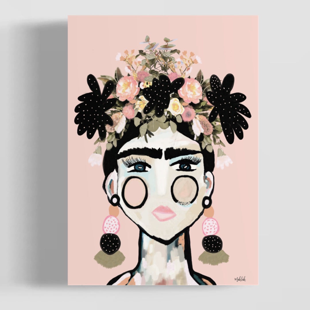 A4 Print at home (Spotted Frida)