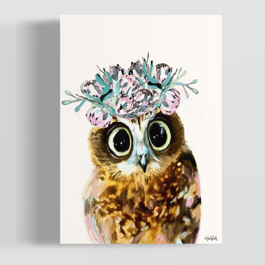 A4 Print at home (owl)