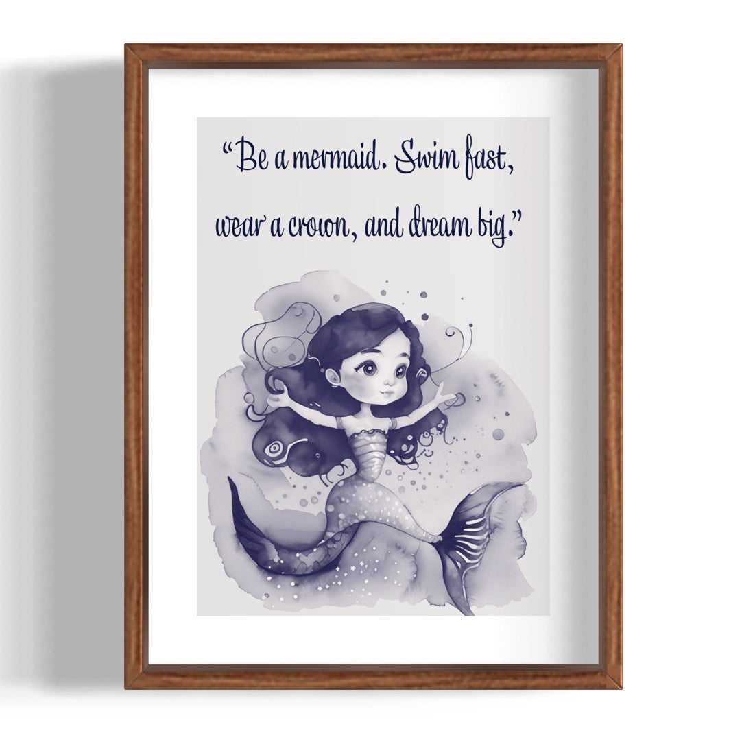 A4 Print at home (Be a Mermaid)