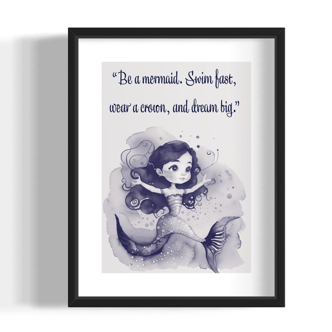 A4 Print at home (Be a Mermaid)