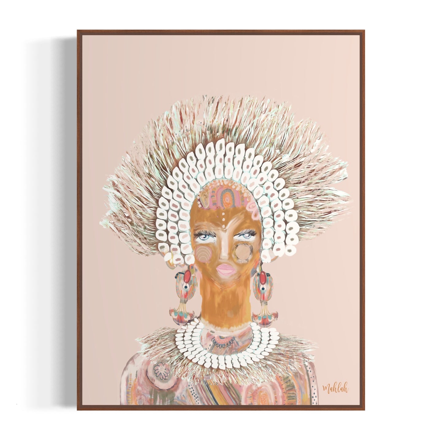 Cream herra Canvas Print