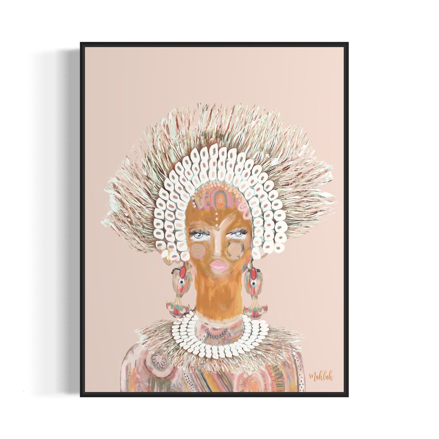 Cream herra Canvas Print