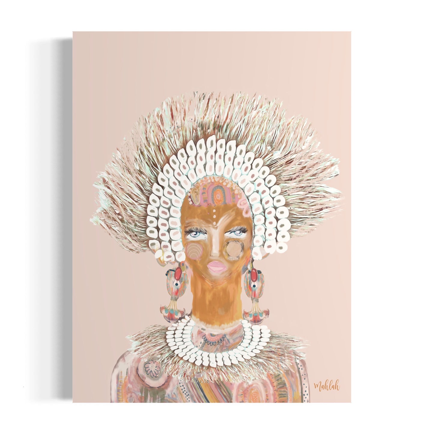 Cream herra Canvas Print