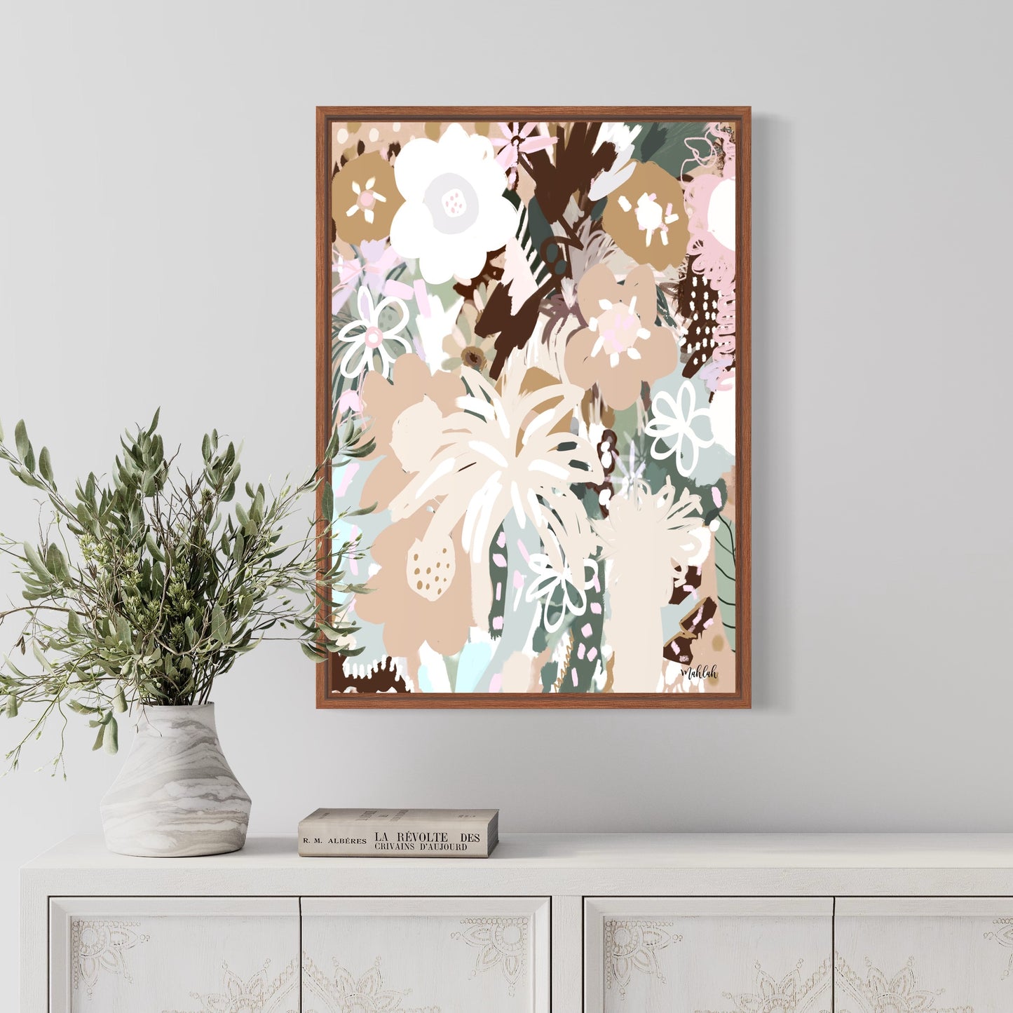 Earth Abstract  canvas print
