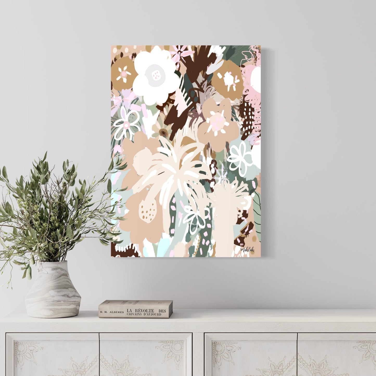 Earth Abstract  canvas print