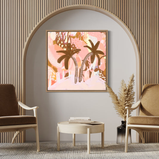 Myriad palms Canvas Print
