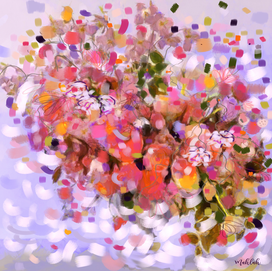 Festival  (Square) Canvas Print