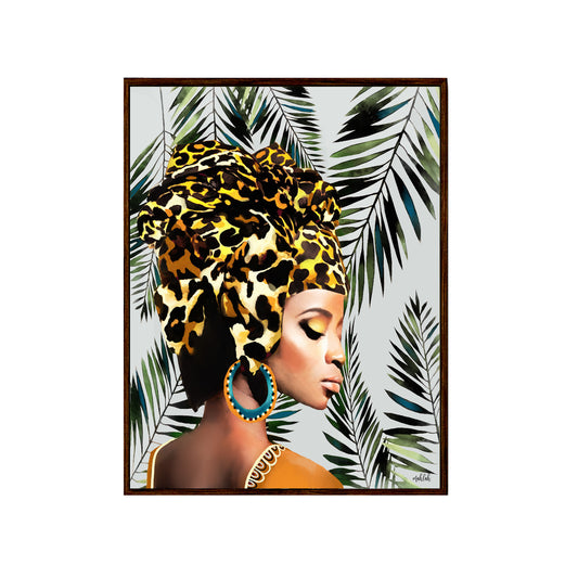 Jungle queen Canvas Print