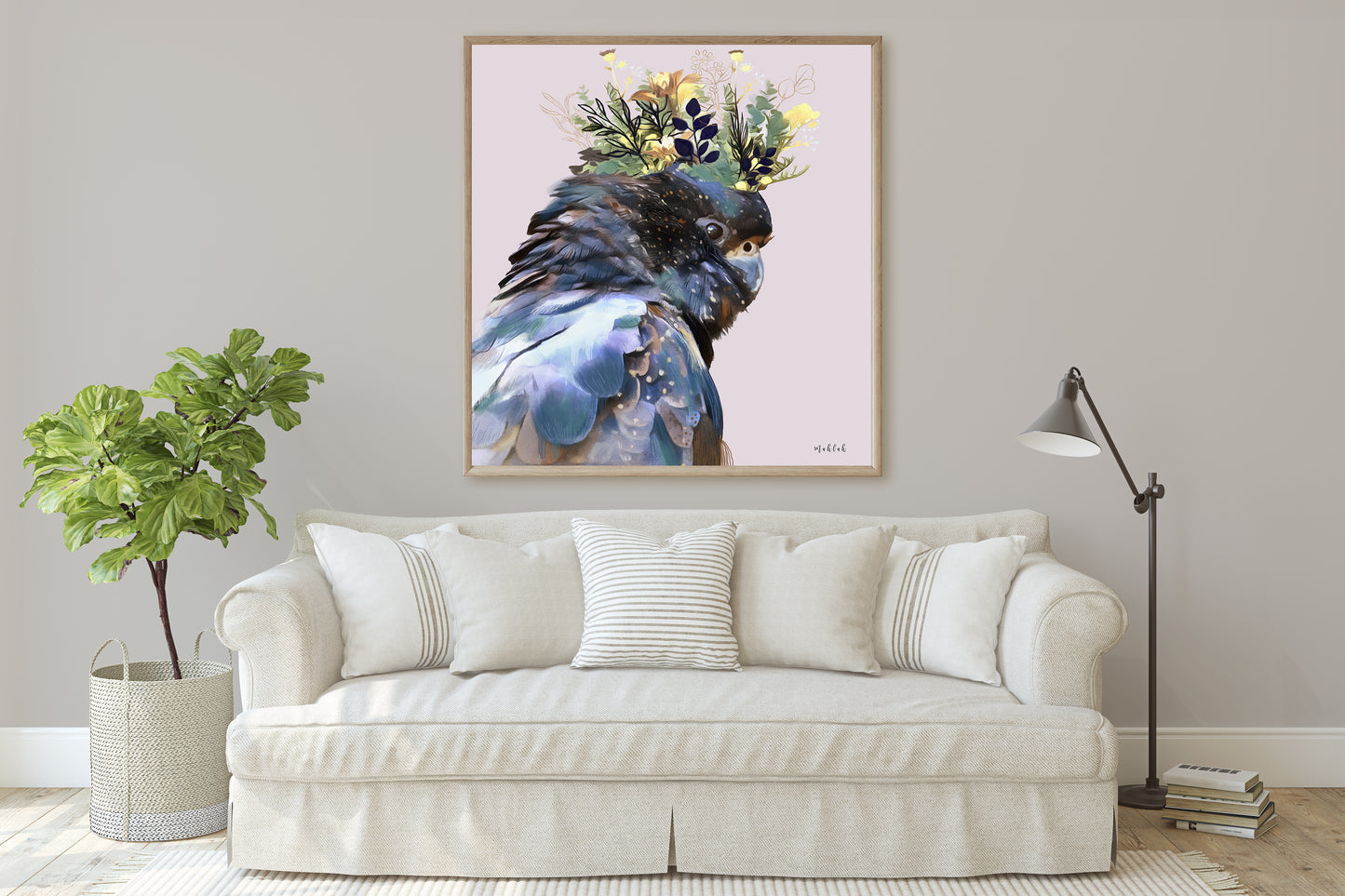 Summer Cockatoo  Art Print