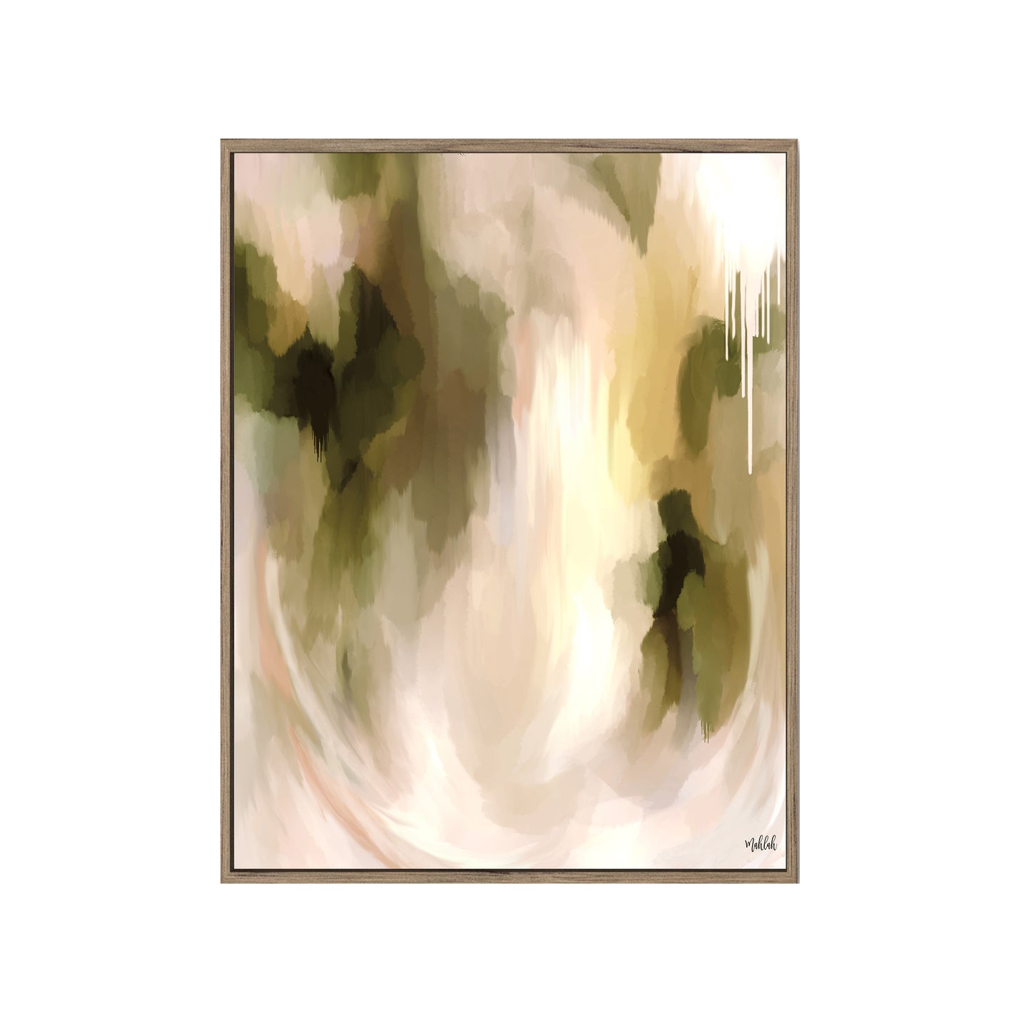 Earth abstract Canvas Print