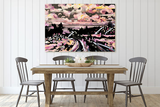 Night sky (Landscape) Print