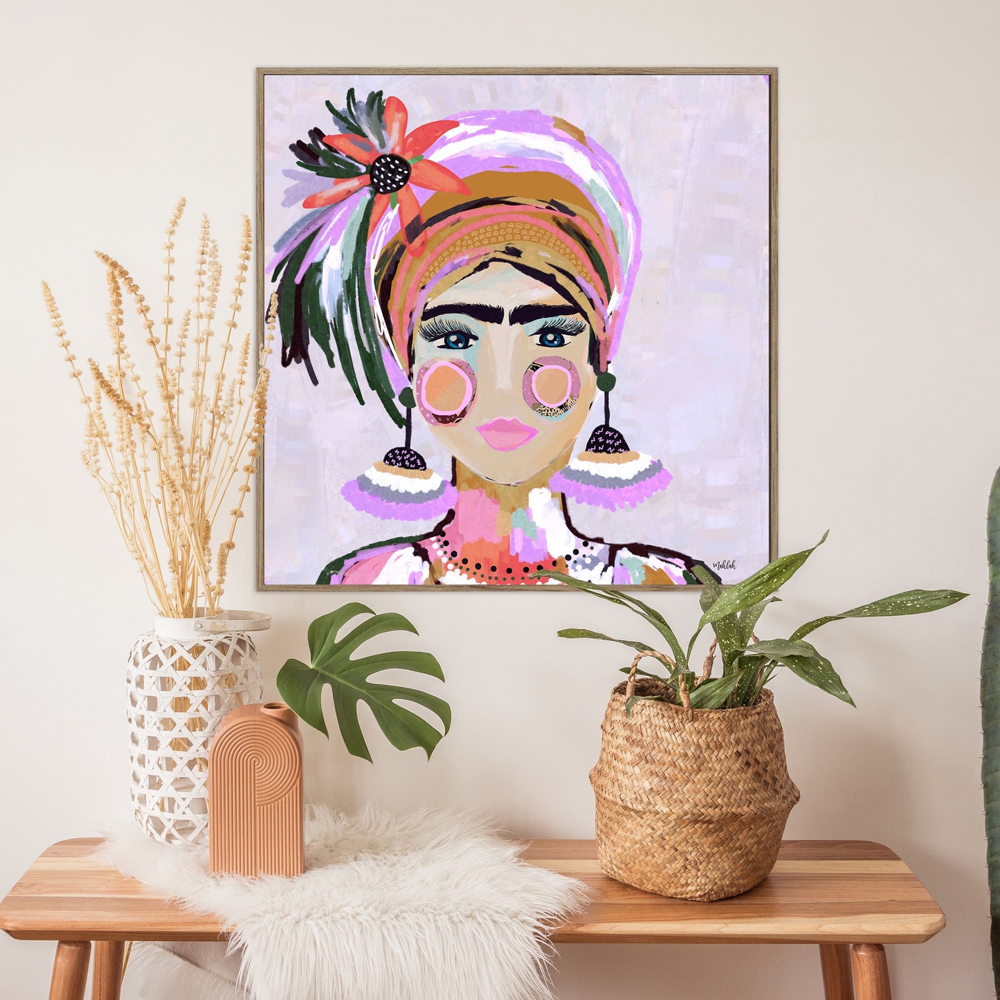 Frida Nina Canvas Print