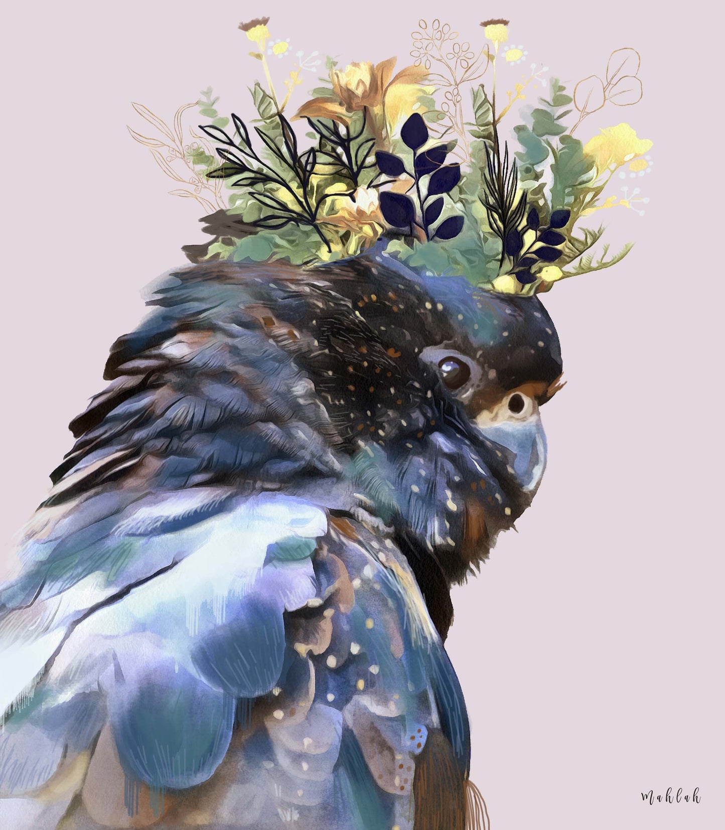 Summer Cockatoo  Art Print